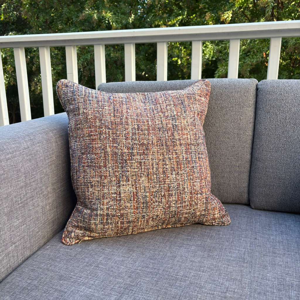 Handmade Throw Pillow (Woven Textile)