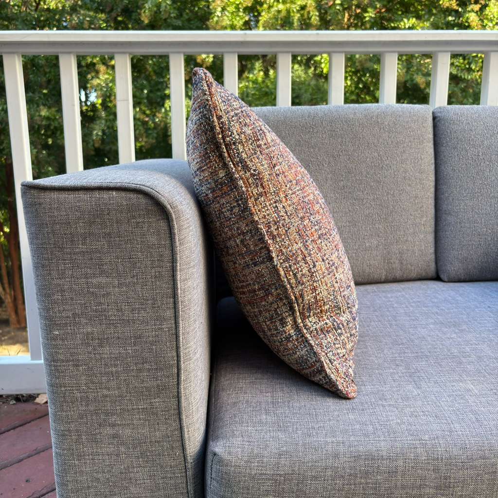 Handmade Throw Pillow (Woven Textile)