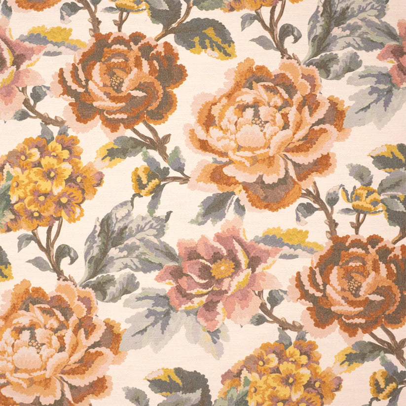 Handmade Throw Pillow (Cotton Floral)