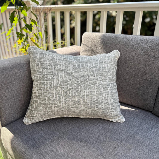 Handmade Throw Pillow (Urban Mist Pillow)